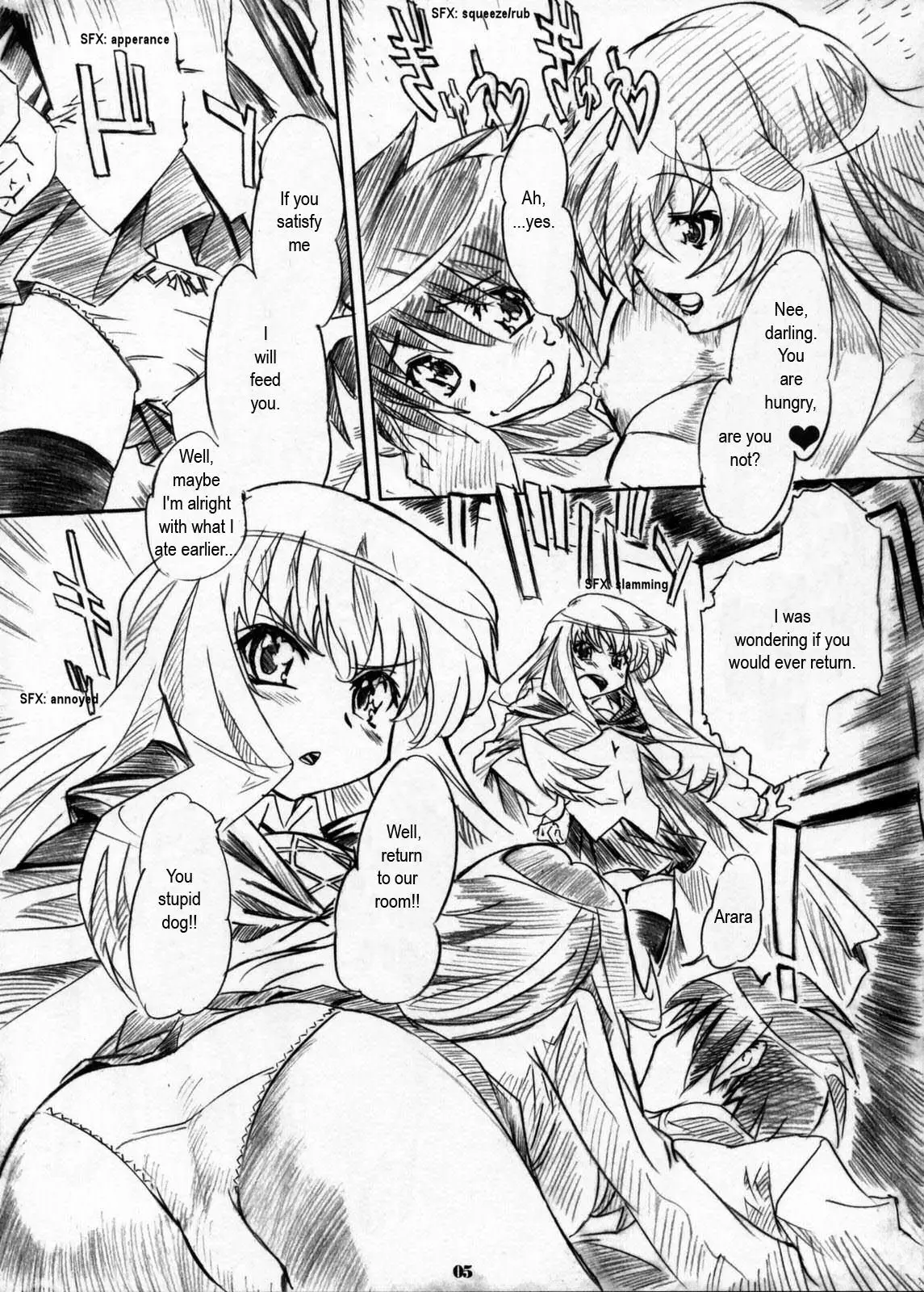 Kizoku Gokuraku – Tsukaima Life! (Zero no Tsukaima) - Page 4