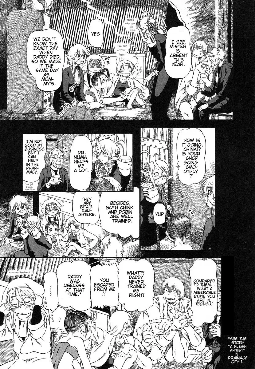 Yoru ni Uro Tsuku | Drainage City 2 - Page 124