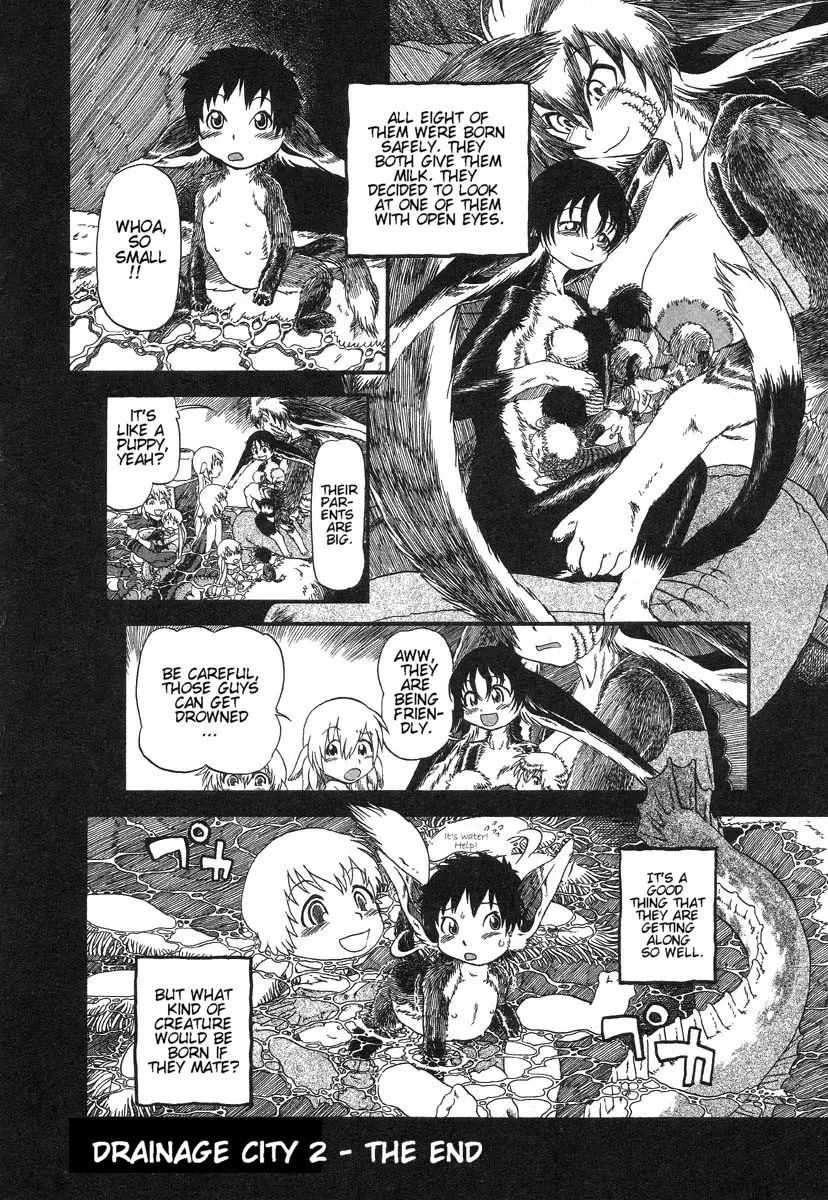 Yoru ni Uro Tsuku | Drainage City 2 - Page 157
