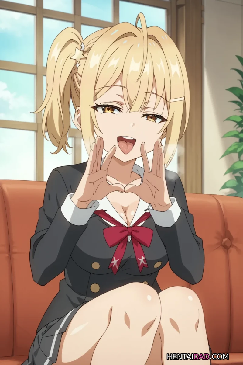 Nonoa Miyamae Hentai: The Busty Blonde With a Secret - Page 11