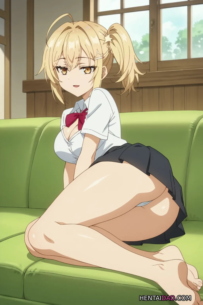 Nonoa Miyamae Hentai: The Busty Blonde With a Secret - Page 12