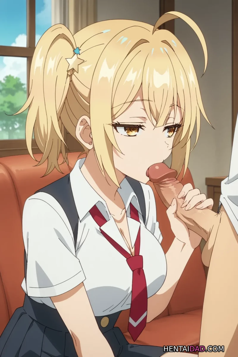 Nonoa Miyamae Hentai: The Busty Blonde With a Secret - Page 14