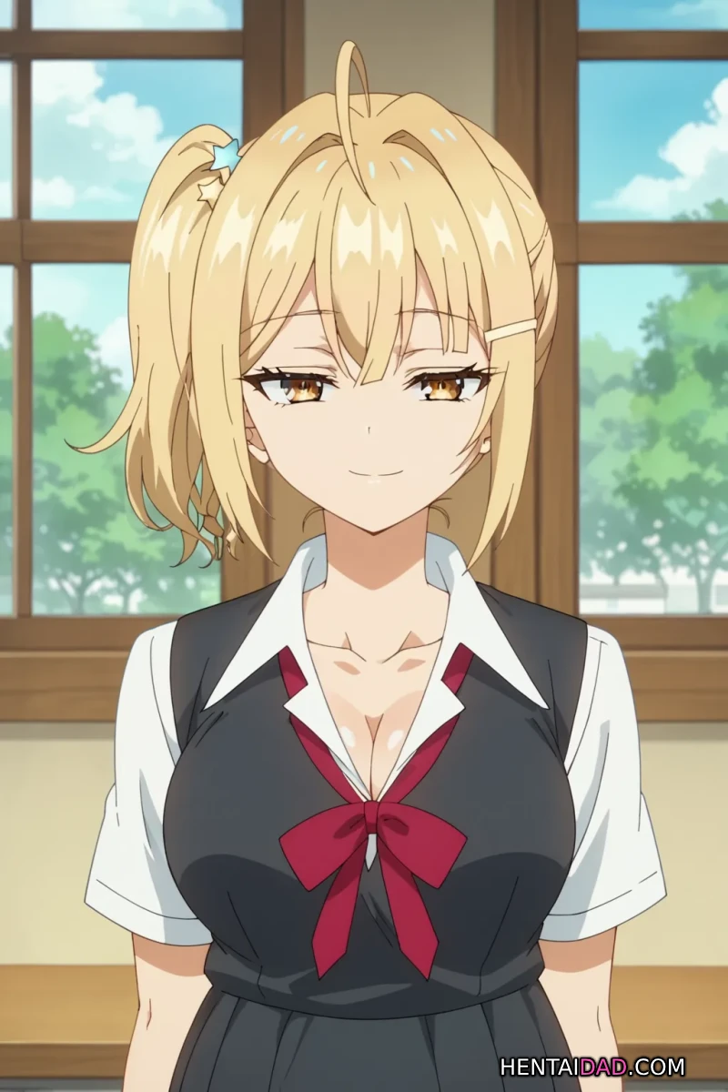 Nonoa Miyamae Hentai: The Busty Blonde With a Secret - Page 2