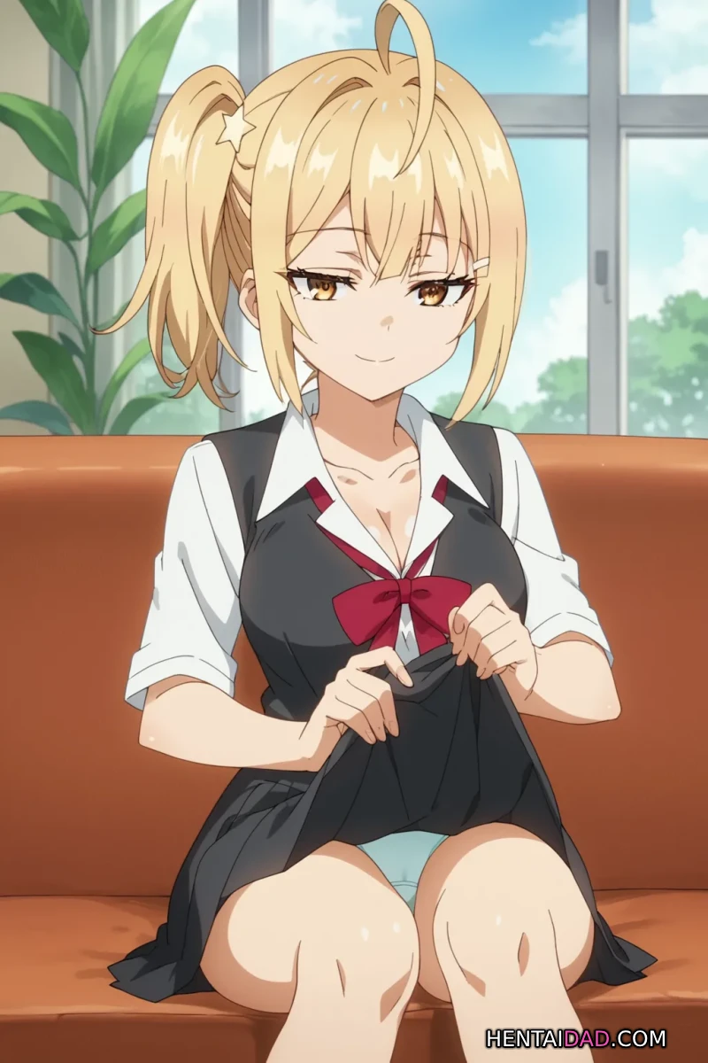 Nonoa Miyamae Hentai: The Busty Blonde With a Secret - Page 6
