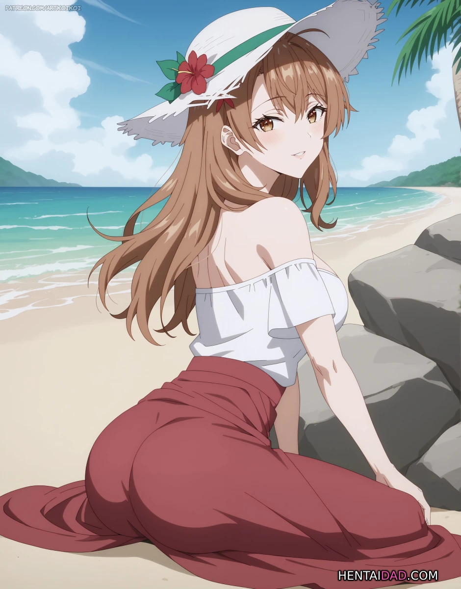 Maria Mikhailovna Kujou Fucking on the Beach - Page 10