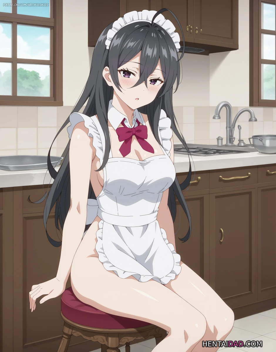 The Seductive Allure of Ayano Kimishima – A Delectable Roshidere Maid - Page 9
