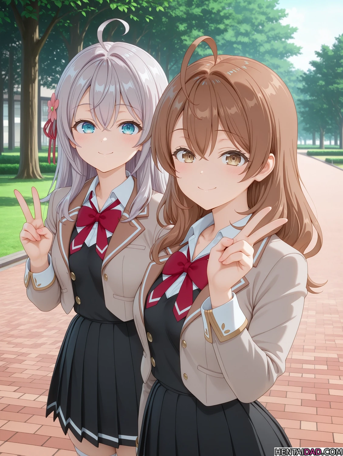 Alya x Masha Kujou Yuri - Page 1