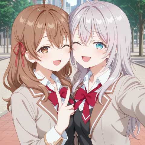 Alya x Masha Kujou Yuri - Page 3