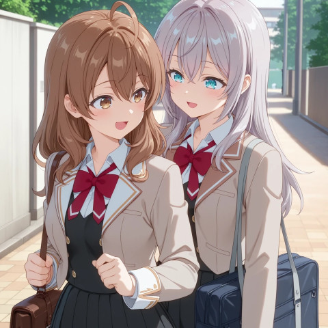 Alya x Masha Kujou Yuri - Page 5