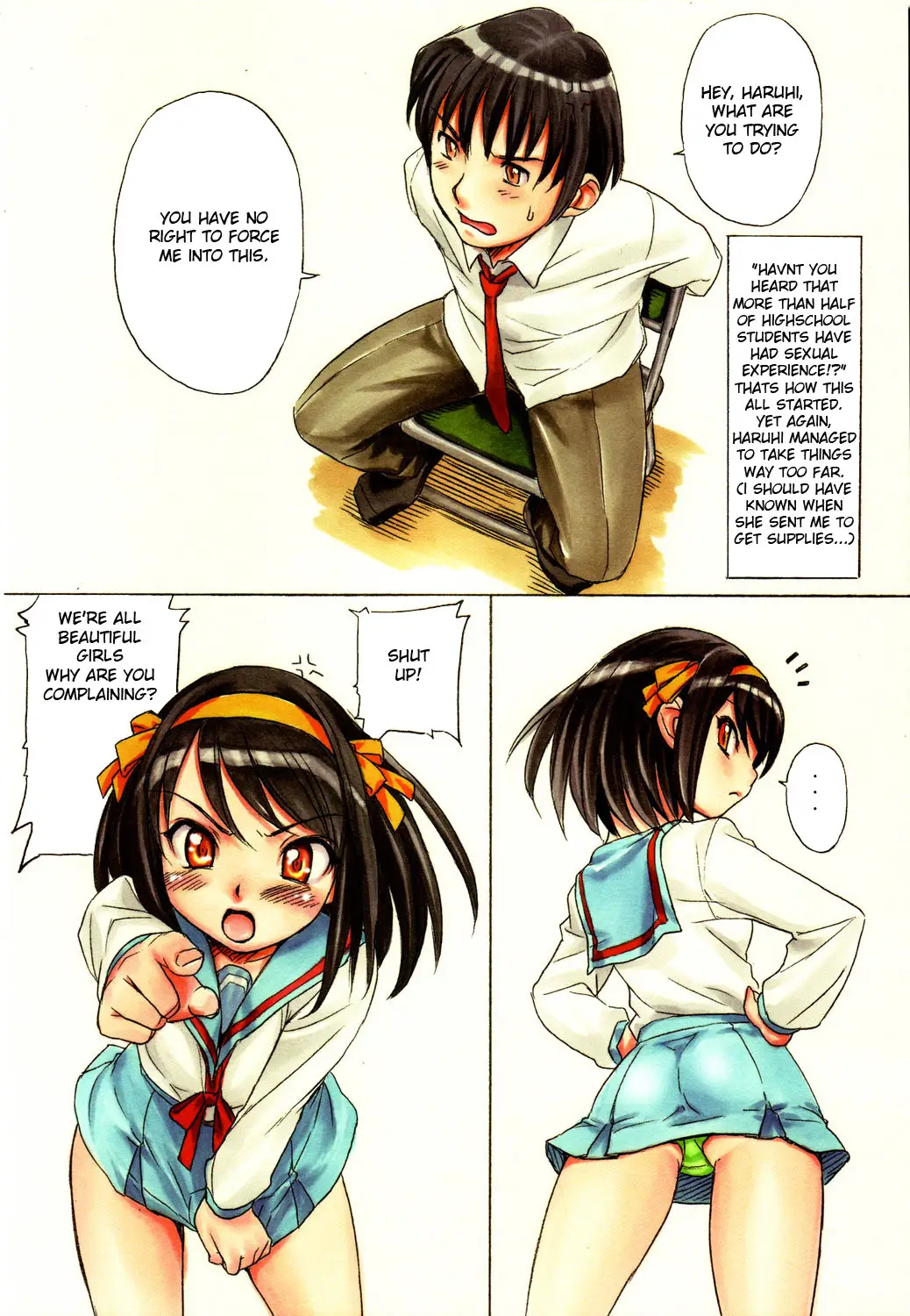 Suzumiya Haruhi no Nisemono (Tetsuwan Nurse) - Page 3